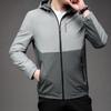 Men's Windproof Hooded Sports Jacket for Spring and Autumn