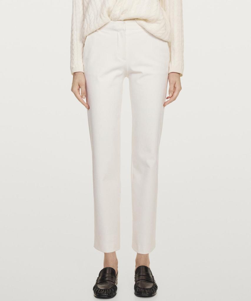 Masimodutti Straight Fit High-Tech Pants
