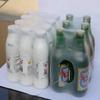 0,2 mm Dicke PE-Schrumpffolie Reißfest Schrumpfverpackungsschlauchbeutel Mineralwasser Glas Wasser Getränk Verpackungsschlauch Schrumpffolie