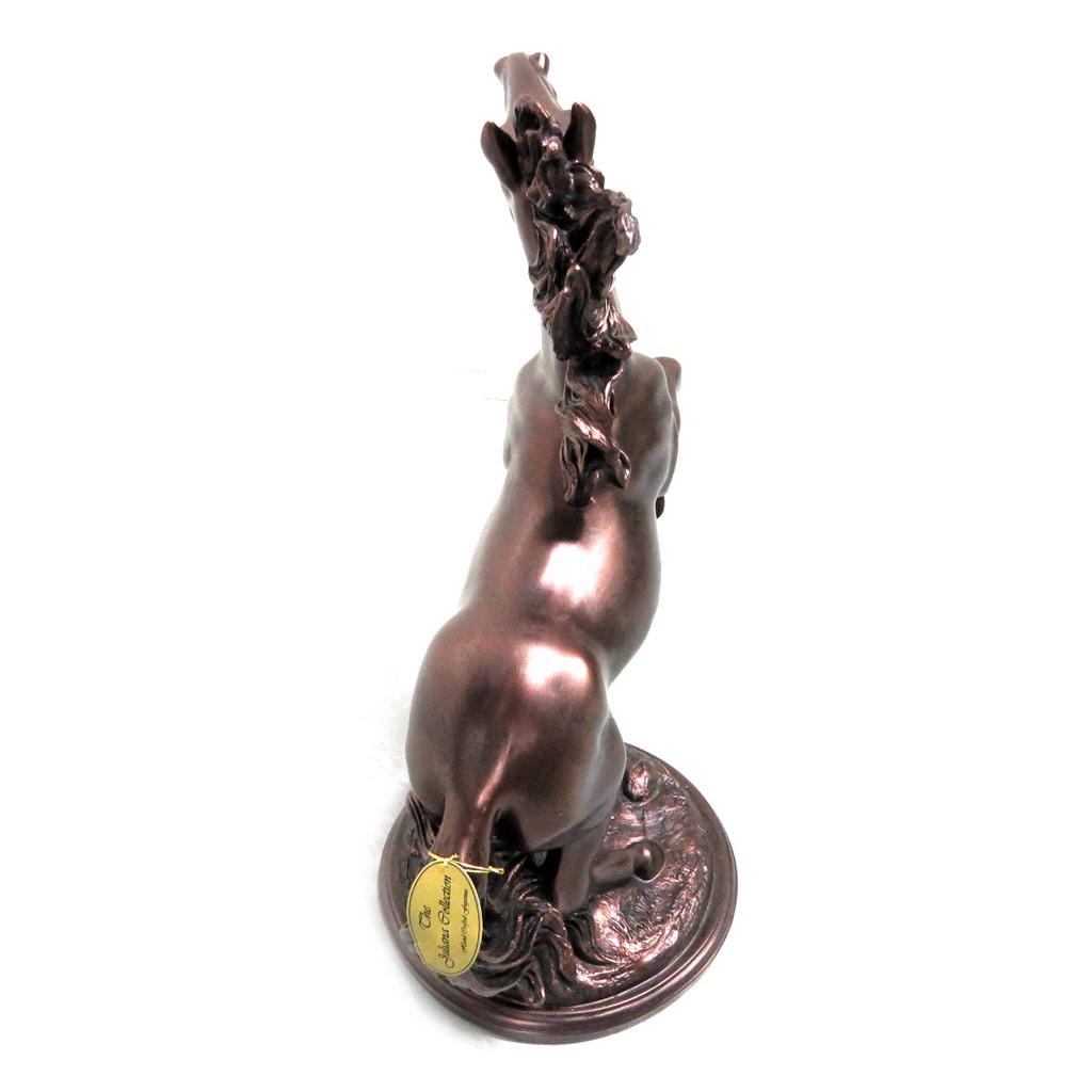 Les Trésors De Lily [L8863] - Bronzefigur „Flamboyant Horse“. (61 cm)