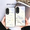 Fresh and Healing Breeze For Honor X5 Plus X30 X9c Smart X5b X9a X30 Max X50i 30 Pro 50 Pro 70 90Smart 200 Lite Glass Phone Case