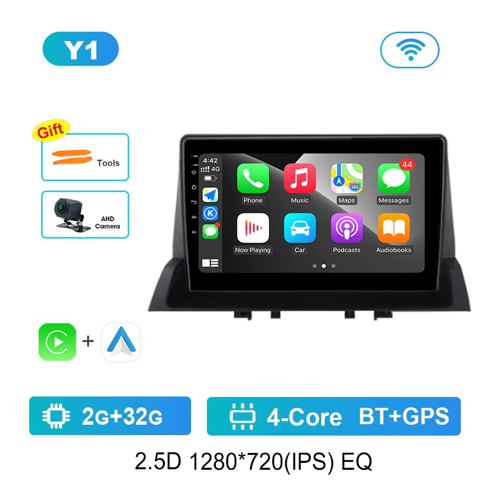 Bluetooth WiFi 9'' pentru Mazda 6 2002 - 2008 Android Auto Player Video Multimedia Auto Carplay Navi GPS Ecran Tactil Unitate Principală 4G