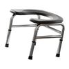 Raised Toilet Seat Bathroom Anti Slip Comfortable Shower Chair Multi Uses Heavy Duty Washable Commode Stool for Elderly Seniors