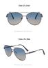 J8588 Ultra-Light European Aviator Sunglasses: Men's Large Frame Polarized UV Protection for Driving and Fishing.