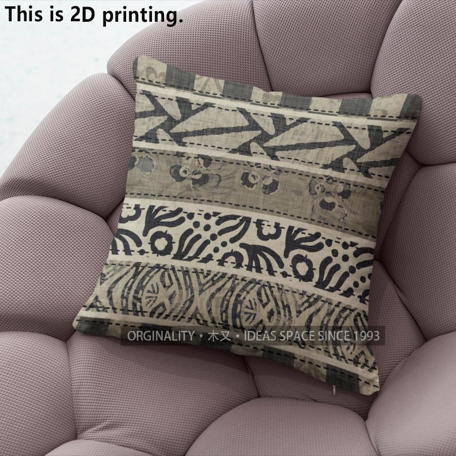 Bohemian Geometric Floral Print Throw Pillow Covers Pattern Cushion Cover Suitable For Sofa Bedroom Car Pillow Cover