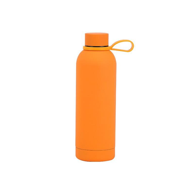 500ml 304 Stainless Steel Small Bottle Large-Capacity Thermos With Handle Outdoor Portable Sports Cup Vacuum Insulation Gifts