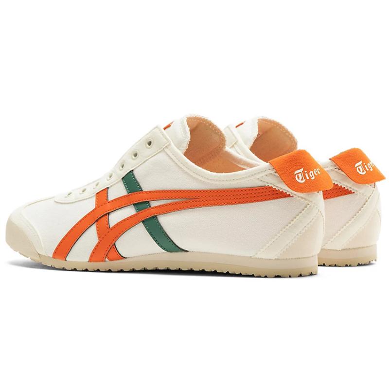 ONITSUKA TIGER Mexico 66 Cream Vermilion Tomato Sneakers 1183A360-115