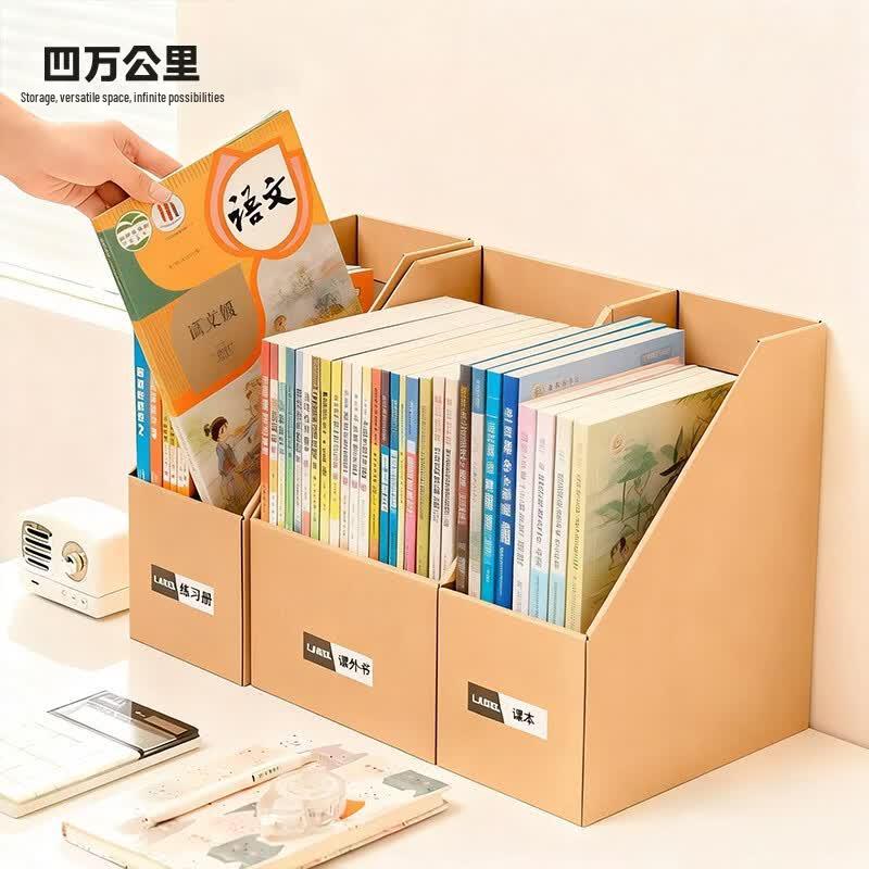 Desktop Paper File & Book Organizer