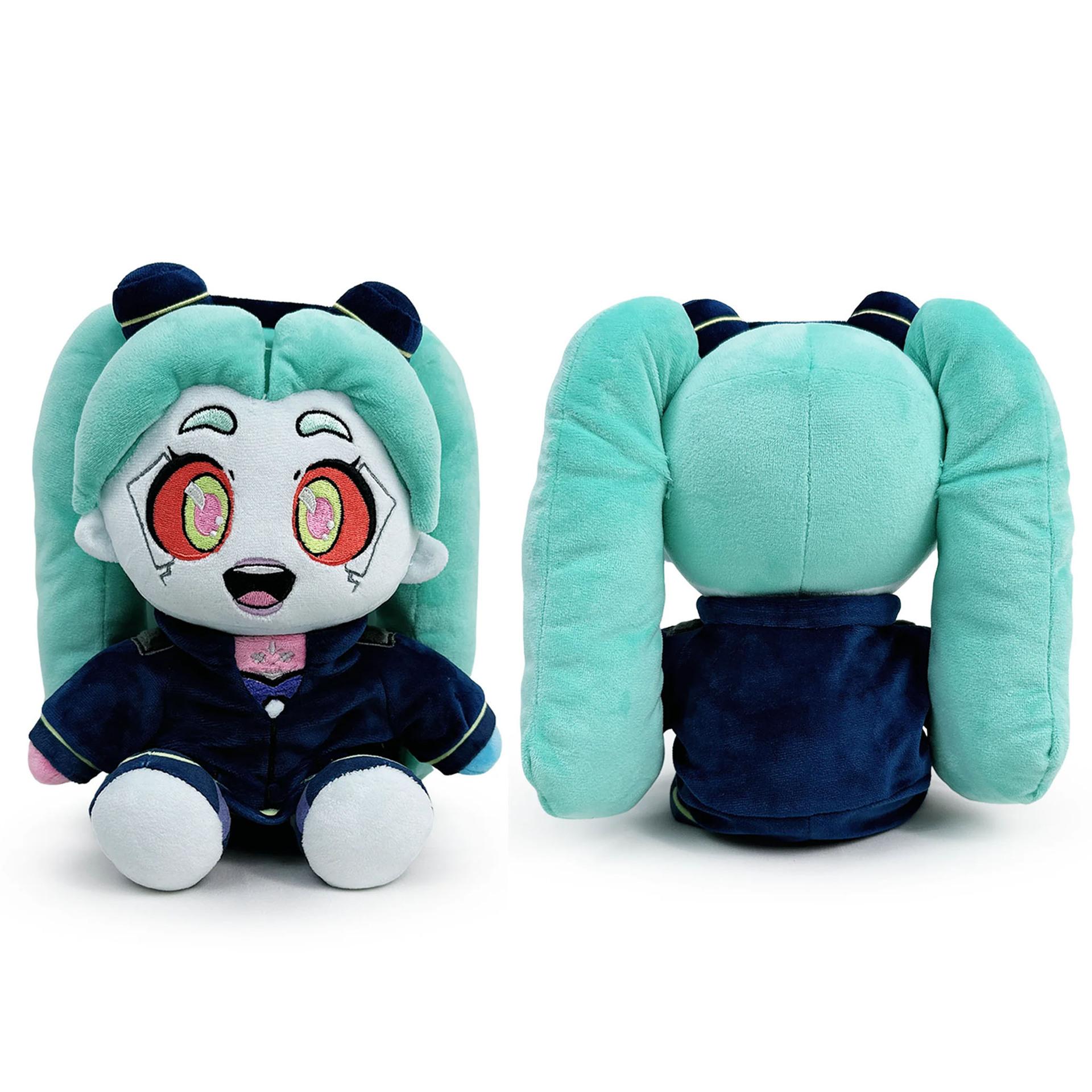 Neuer Schlüsselanhänger Edgerunners Cyberpunk Rebecca Plüschtier Stofftier Anhänger Taschenanhänger Rebecca Plüschtier Kawaii Puppe Geschenk für Gamer