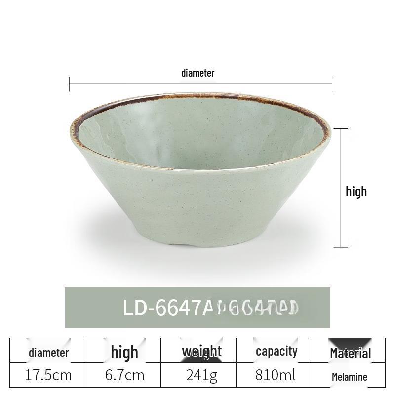 Yipan Japanese Style Melamine Noodle Bowl