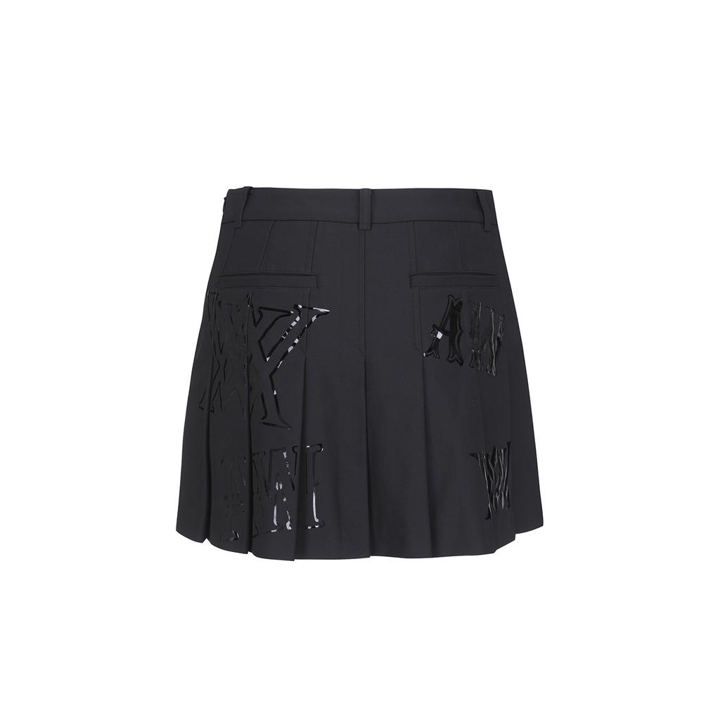 Anew Golf W Dtp Front Logo Pleats Sq_Bk