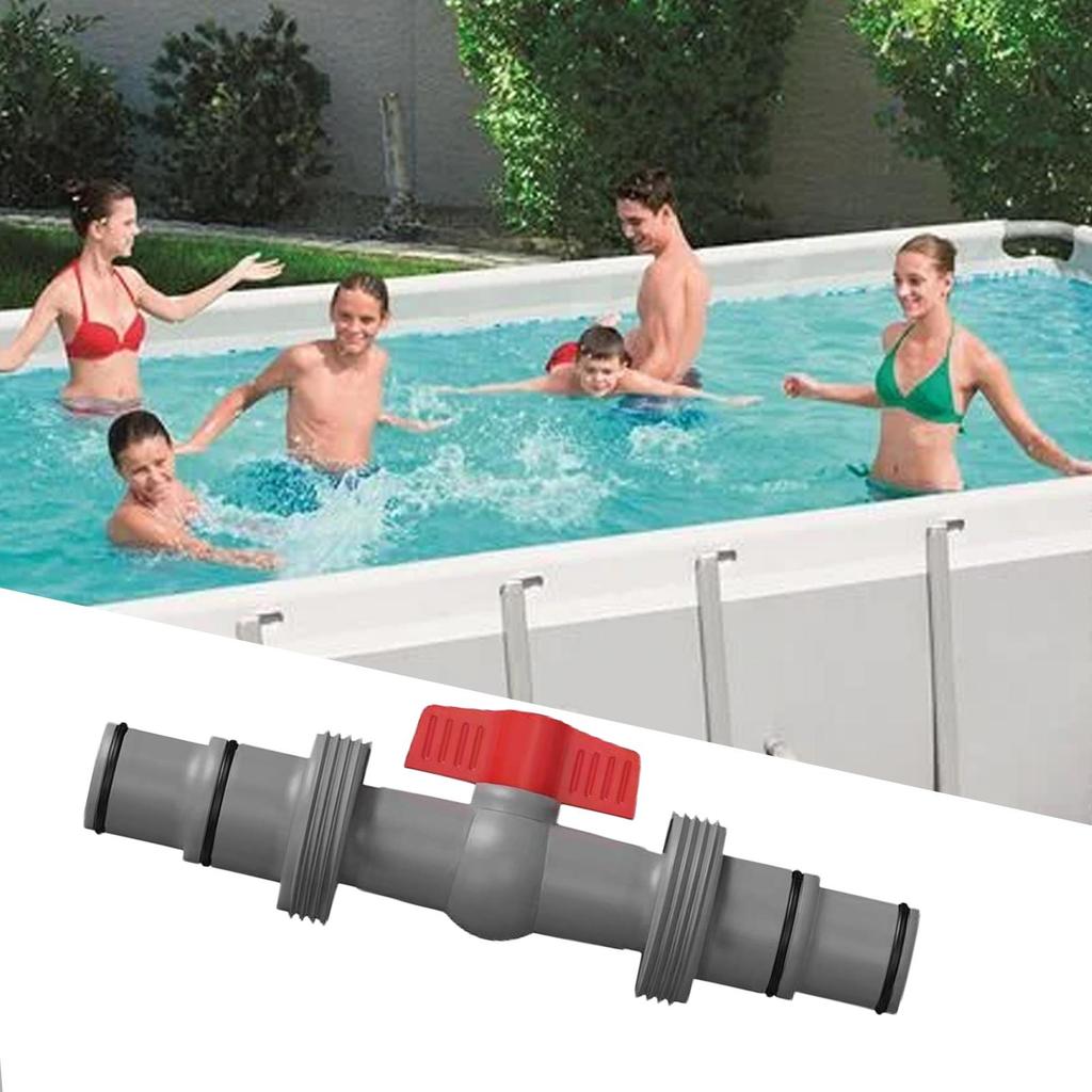 Poolslangkoppling 1,5 Poolslangadapter Poolslangkoppling För Filterpump Tät Koppling För Nedgrävd Pool