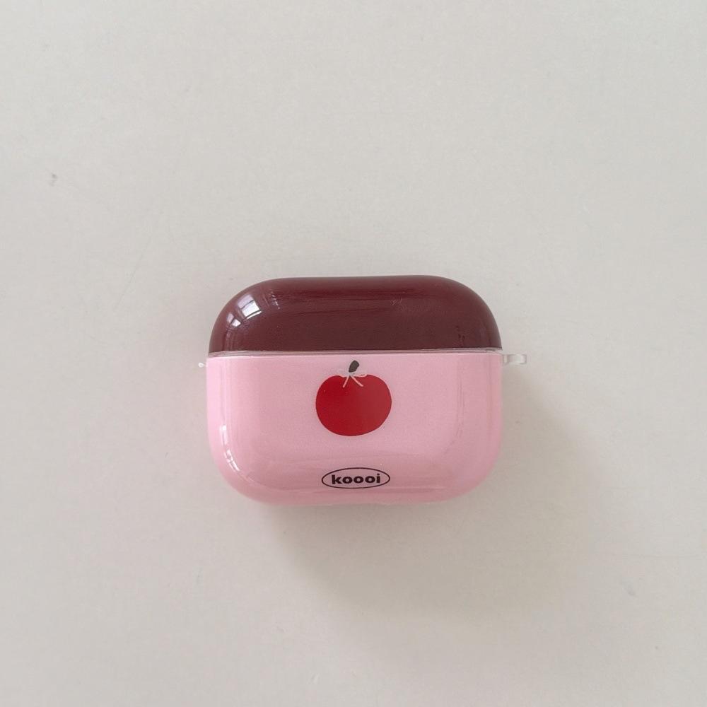 Pink color matching Apple earphone cover for Apple AirPods 1 /1 generation simple Bluetooth case PRO1 niche PRO1