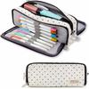 Mehrere Fächer Federmäppchen Polka Dot Federtasche Neue Schreibwaren-Tasche Schreibwaren-Aufbewahrung