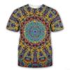 Neue mysteriöse Symbole Trippy 3D-Druck T-Shirts Herren Damen Leuchten im Dunkeln Kurzarm-T-Shirt Oversize-T-Shirts Oberteile