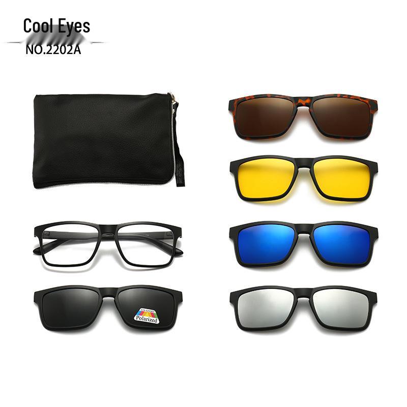 Polarized Cycling Clip-on Sunglasses - Trendy, Dazzling Styles for Men & Women with Prescription Frames.