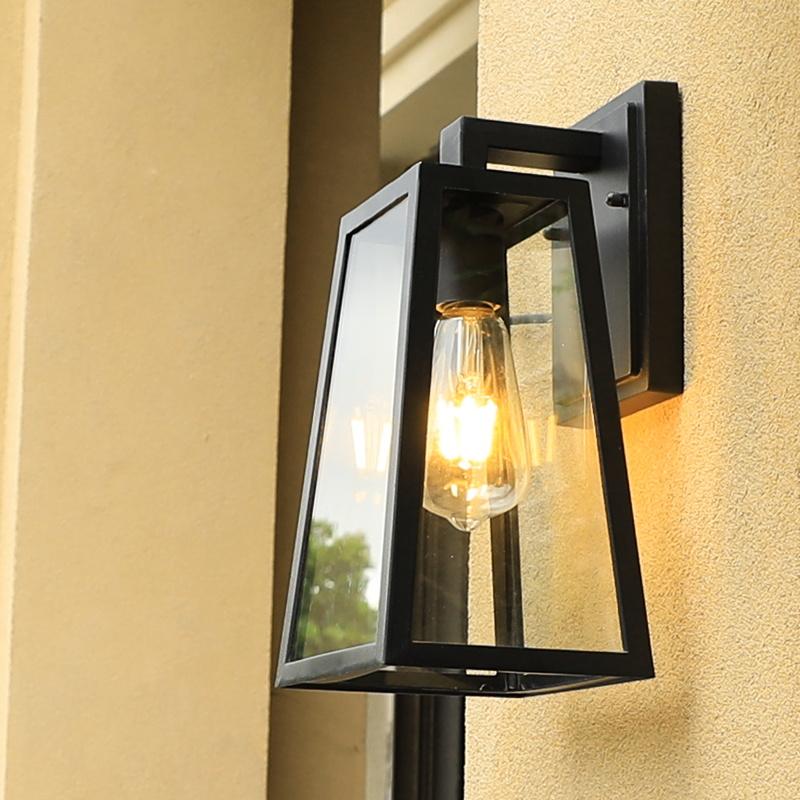 Modern IP65 LED Lights Waterproof Retro Design for Outdoor Wall Lamps Garden Lighting-Made In China