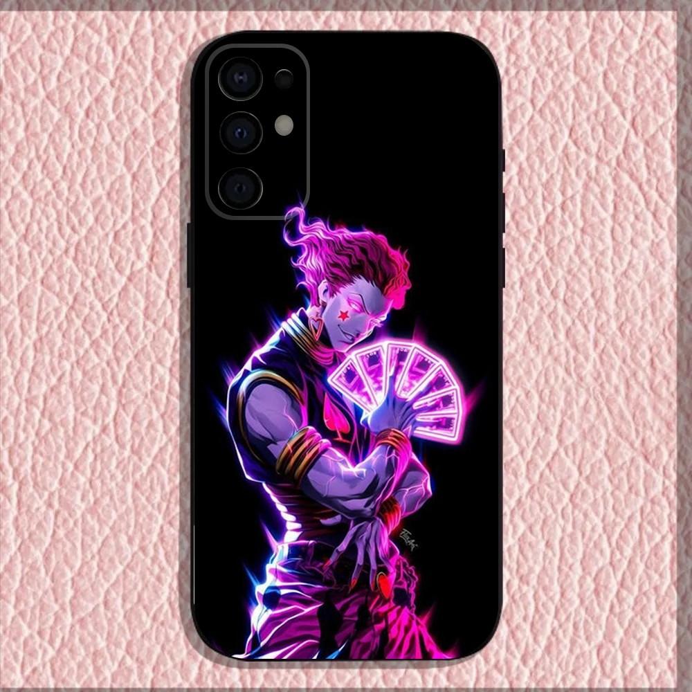 Anime H-Hisoka M-Morow Phone Case For Samsung S25,S24,S21,S22,S23,S30,Ultra,S20,Plus,Fe,Lite,Note,10,9,5G Black Cover