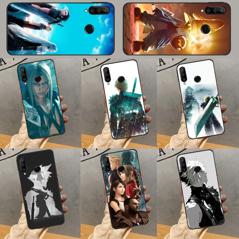 Final Fantasy For Huawei Nova 12i 12s 11i 8i 7i 9 10 SE Y90 Y60 Y70 Y72 Y61 Y91 P30 P40 Lite P60 Pro Case