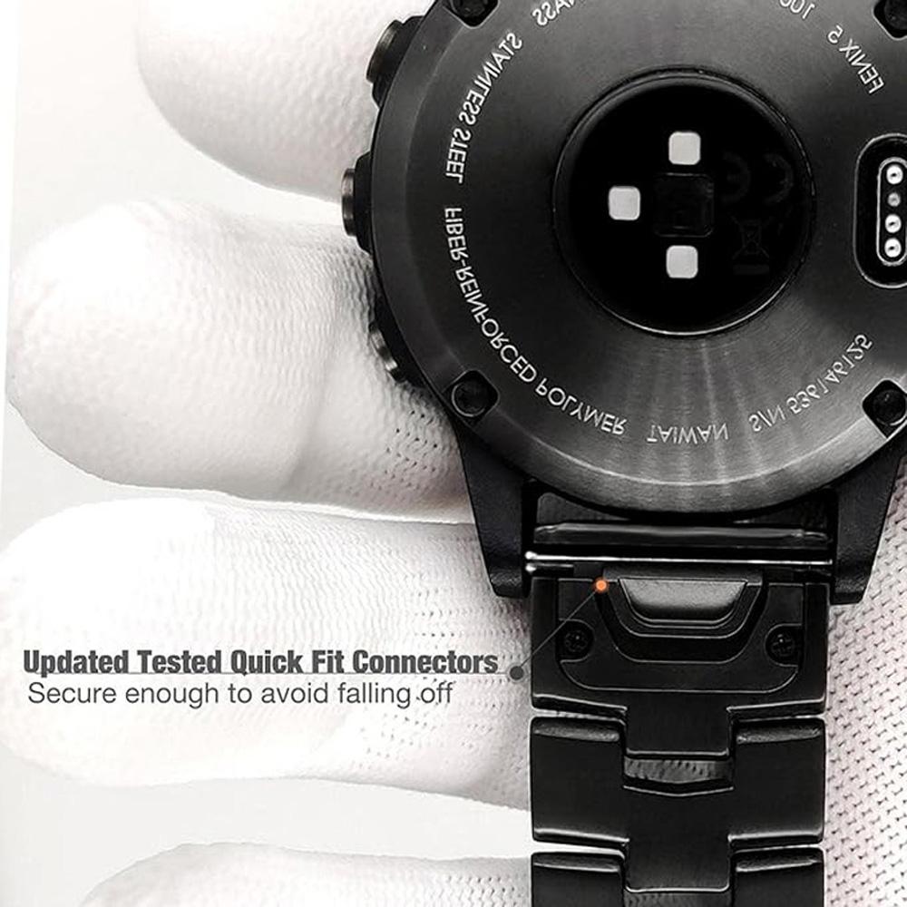 Titanium Watch Strap For Garmin Epix Gen 2/ Pro 47mm 51mm Enduro 3 2 Fenix E 8 7 7X Pro Instinct 3 2X Quickfit Band Bracelet 22/26mm