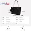Cozy Up Women's Bag Classic Lingge Embroidered Bag Chain Bag Women's Large Capacity Combination Bag