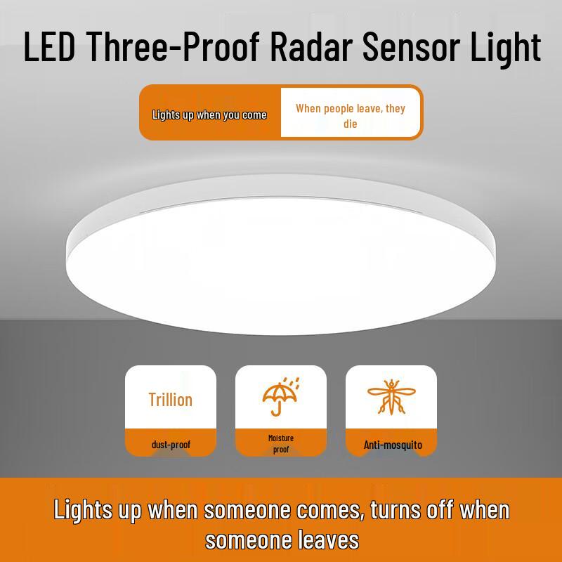 Radar & Motion Sensor Emergency Corridor LED Light
