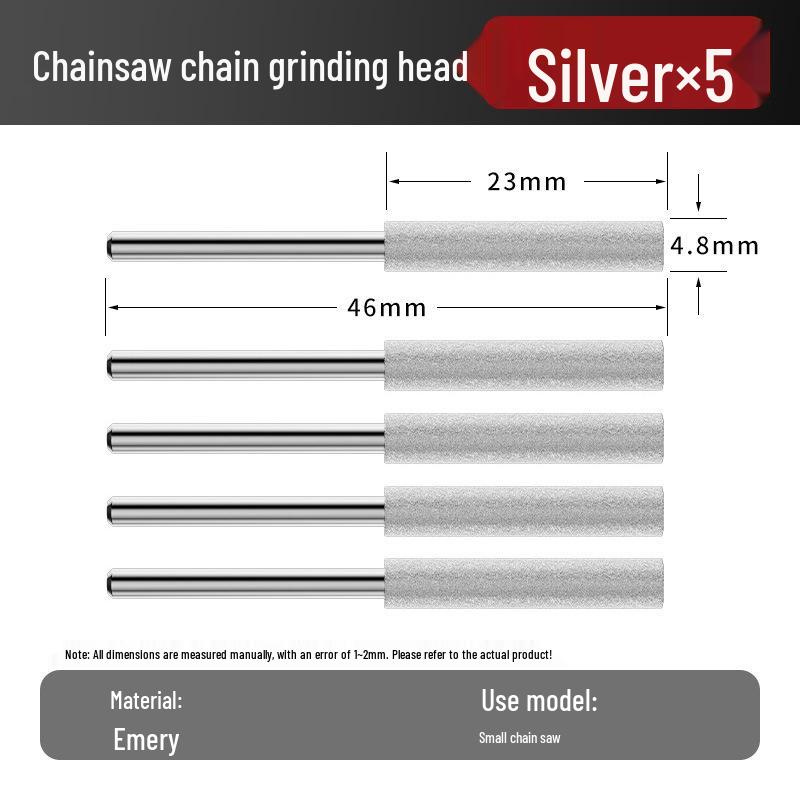 Handgeführter Kettenschleifer für Motorsägen mit Diamantschleifkopf für Holzfällersägen Schärfer