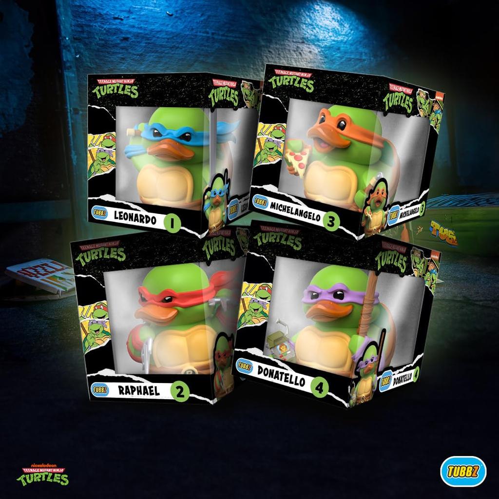 TUBBZ BOX EDITION Teenage Mutant Ninja Turtles Raphael PVC Painted Complete Figure
