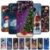 Świąteczne malowane etui na Huawei Pura 70 Silikonowe miękkie etui na Huawei Pura70 Pro Pura 70 Pro+ Plus Ultra Pokrowiec na telefon