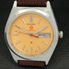 MONTRE HOMME AUTOMATIQUE SEIKO EXPO 70 6309A RÉVISÉE JAPON CADRAN CRÈME a427222-2 QRL-a427222