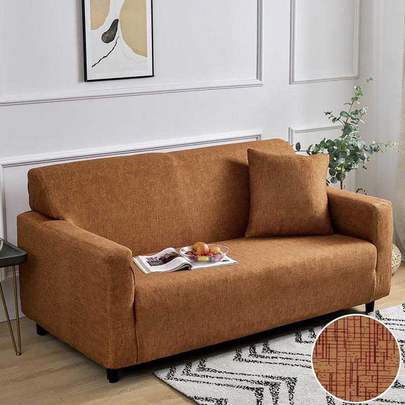 Printed Sofa Covers for Living Room Elastic Corner Couch Cover L Shaped Chaise Longue Slipcover Furniture Protector 1/2/3/4 Seat