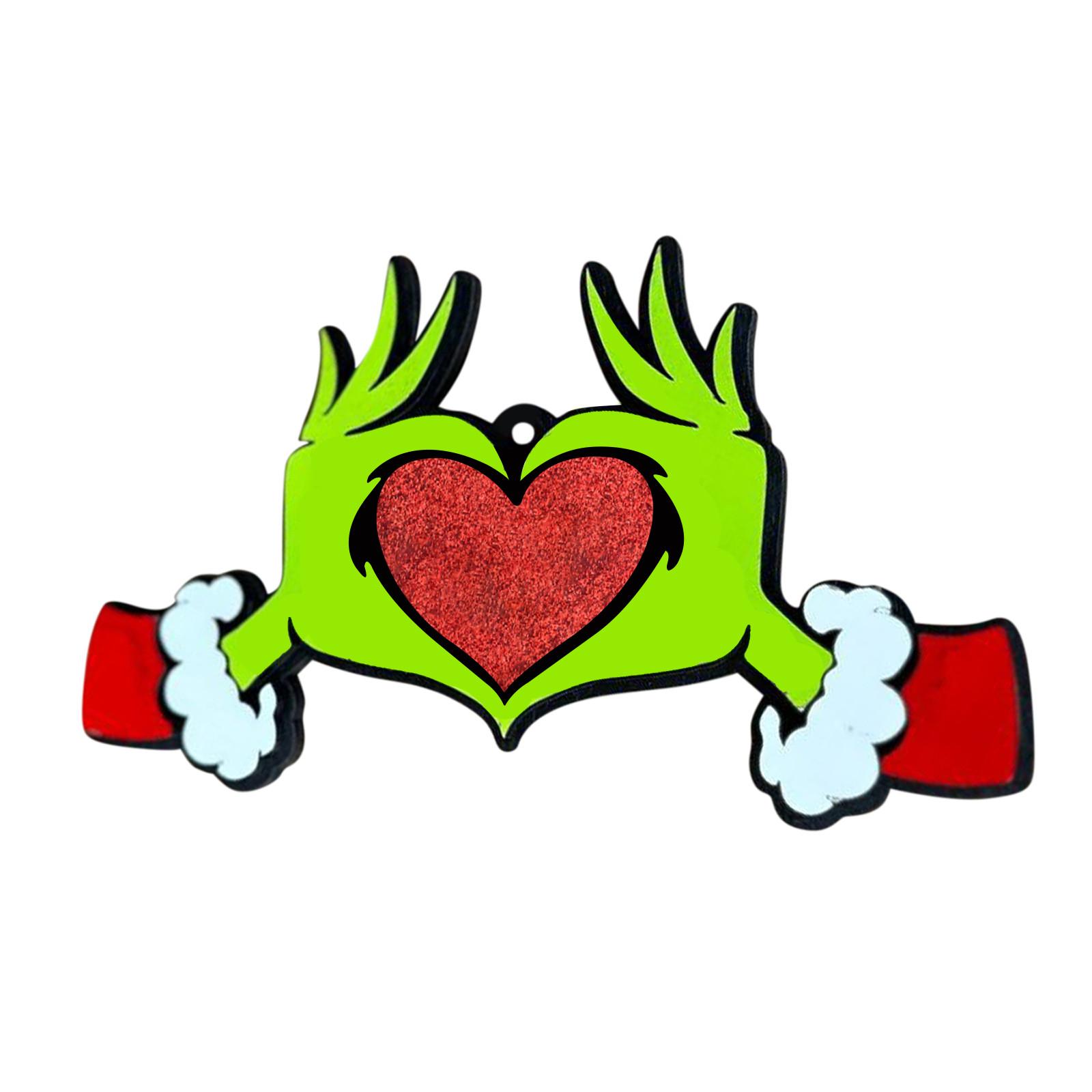 

Индивидуальные елочные украшения, милые рождественские деревянные подвесные украшения для елки, рождественские украшения для дома и вечеринки в помещении One Size