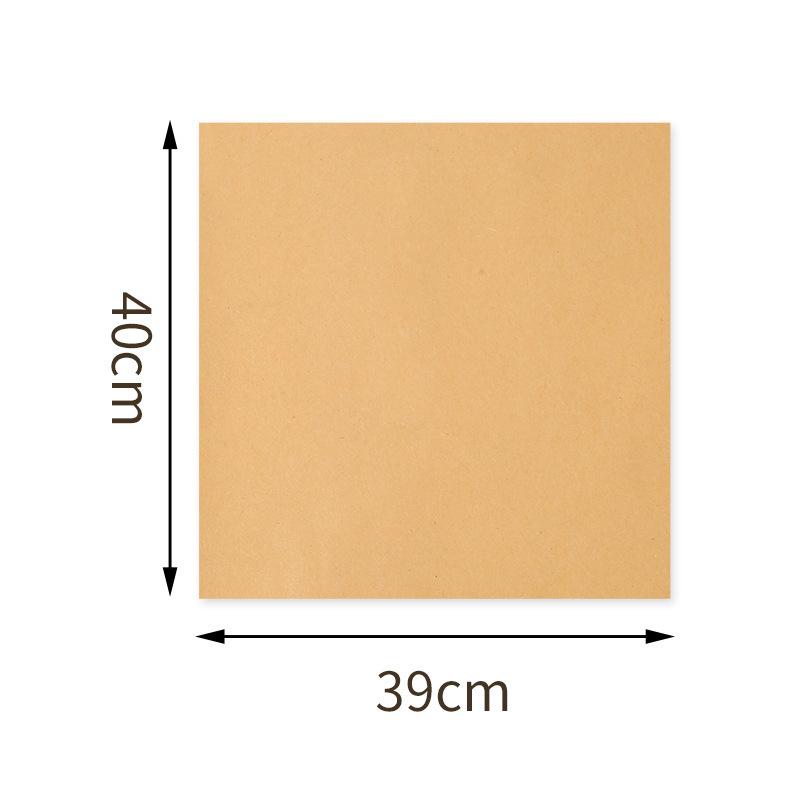 Baking Cake Fast Food Restaurant Packaging Paper French Fries Fried Chicken Food Tray Paper Hamburg Disposable Water Oil Repellent Kraft Papers
