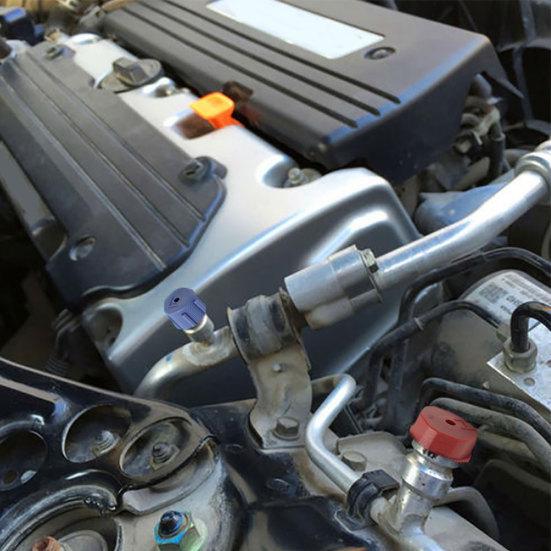 3 páry 13mm 16mm High Low Side Car Air Conditioning Port Nabíjecí port