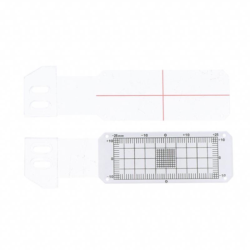Clear Acrylic Crack Gauge Monitor Accurate Crack Monitoring Record Tool Crack Measuring Instrument For Monitoring Wall Cracks