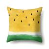 Cool Summer Fruit Polyester Pillowcase Car Decoration Home Print Small Fresh Cute Pillowcase