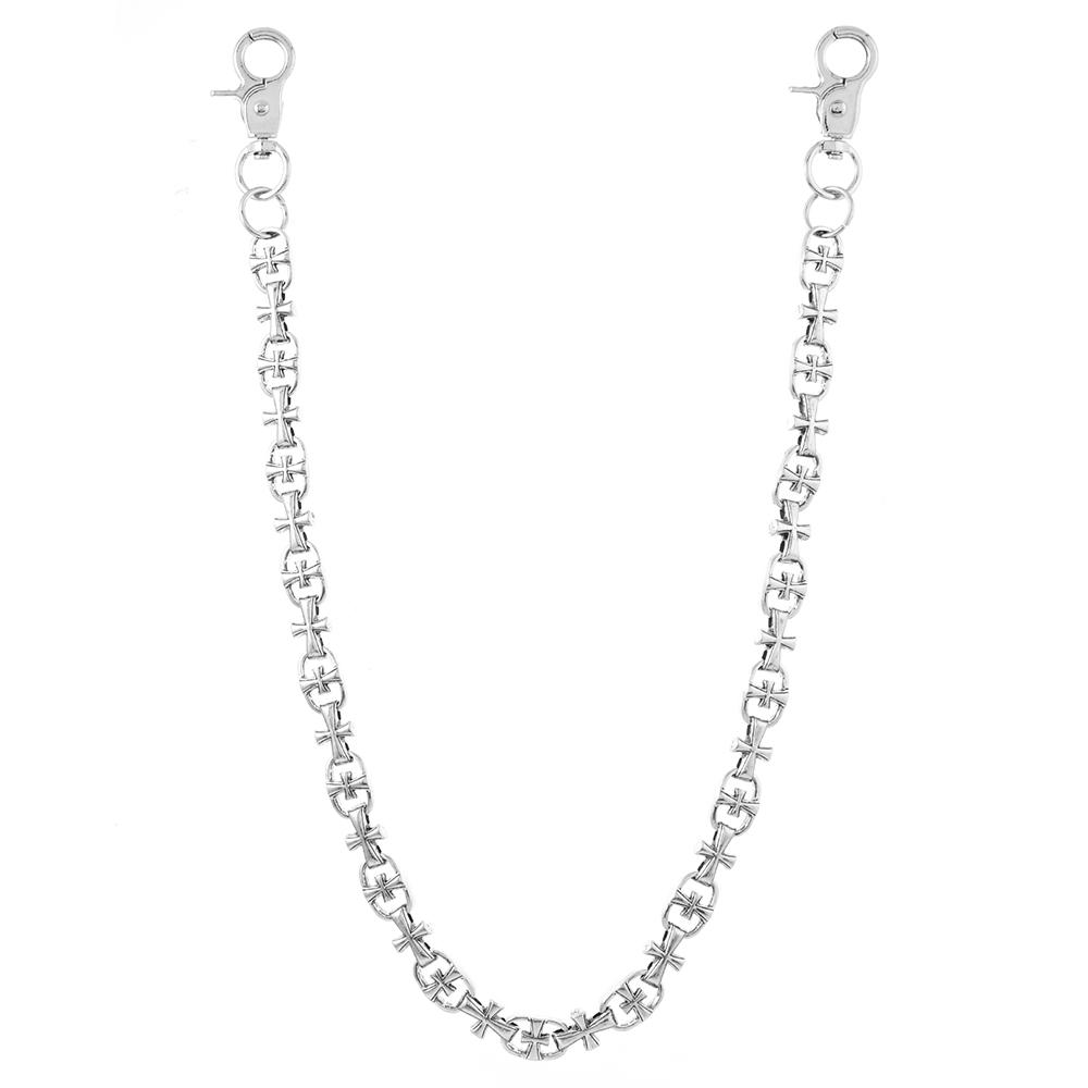 A Harajuku-Style Street Hip-Hop Denim Chain, Personalized Punk-Style Double-Layer Waist Chain, Unisex Accessory