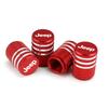 Car Knurling Style Tire Valve Cap Aluminum Tire Valve Stems Cap Sticker For Jeep Renegade Wrangler Cherokee Compass Accessories ALW1