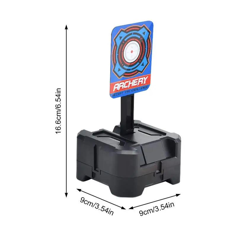 Selbstzurückstellendes Elektrisches Ziel für Spielzeug-Gelkugel-Pistolen Digitales Punktzahl-Schießziel Hohe Präzision Übungsziel Spielzeugpistolen Zubehör