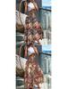 Women's High Waist Slimming Summer Fashion Printed Skirt