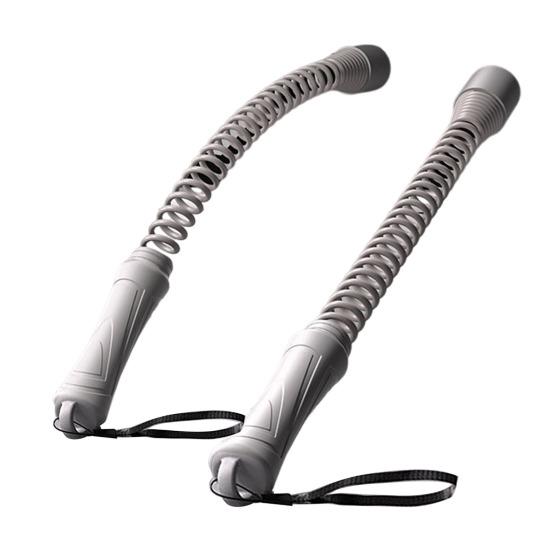 

1 пара канатов Ropeless Battle Rope, легкая портативная тренировочная веревка для укрепления мышц рук, нескользящая веревка для тренировок в домашнем спортзале для начинающих серый