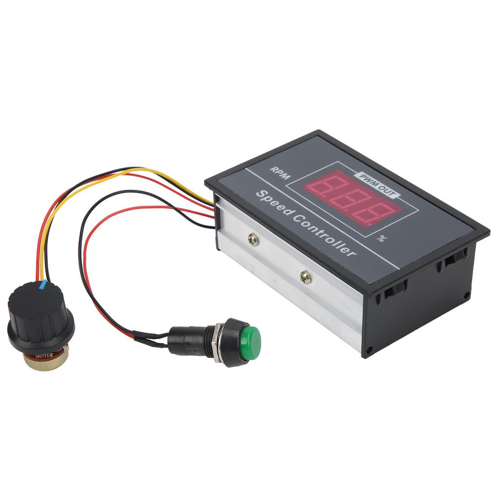 Regulator de Viteză Motor DC PWM 6V 12V 24V 48V Comutator Controller de Control al Vitezei Fără Trepte