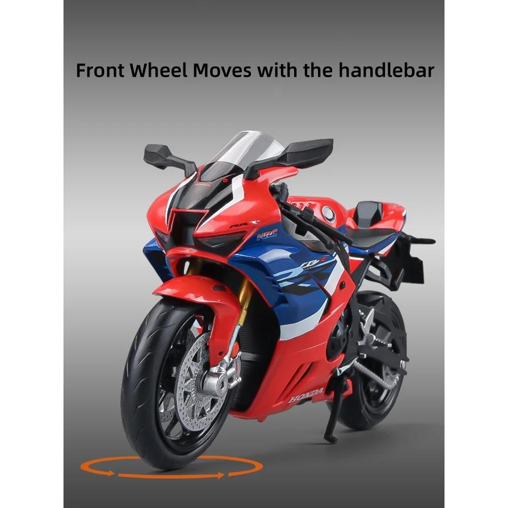 1/12 Scale Honda CBR 1000RR Fireblade Toy Motorcycle RMZ City Diecast Metal Model 1:12 Racing Miniature Collection Gift for Boy Kid