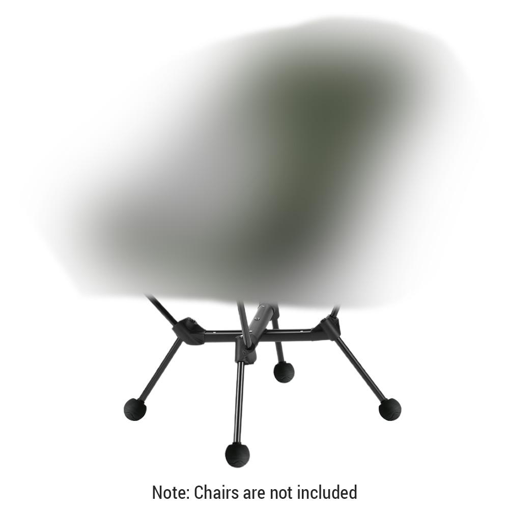 4pcs Moon Chair Foot Cover Camping Chair Foot Protectors Stabilizing Rubber Ball Feet Pad