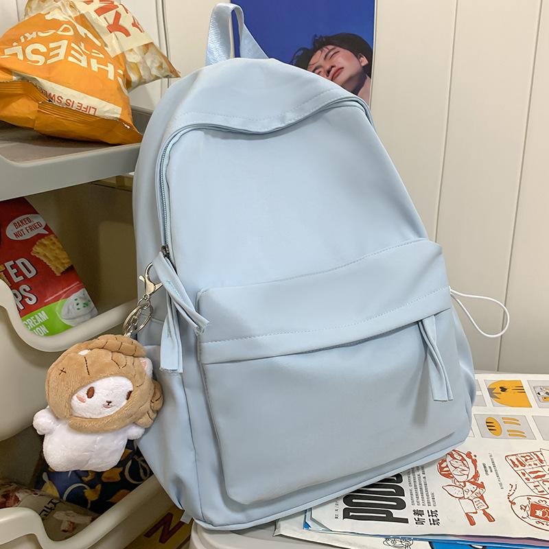 Children's Elementary School Students  Junior High School Students  College Students  Backpacks  Solid Color Shoulders