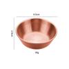 Stainless Steel Sauce Dish Spoon Set Stackable Food Safe Dipping Plate for Kitchen Dinner Party BBQ Sushi Tableware