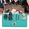 Overdrive Effect Pedal with Drive Level Tone Control Knobs Aluminum Alloy Electric Guitar Pedal 1/4