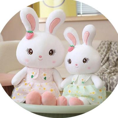 Cute Bunny Plush Toy Soft Rabbit Stuffed Animal Kawaii Bunny Doll Sleeping Pillow Birthday Gift for Kids Girls Soft & Cuddly Bunny Companion for You