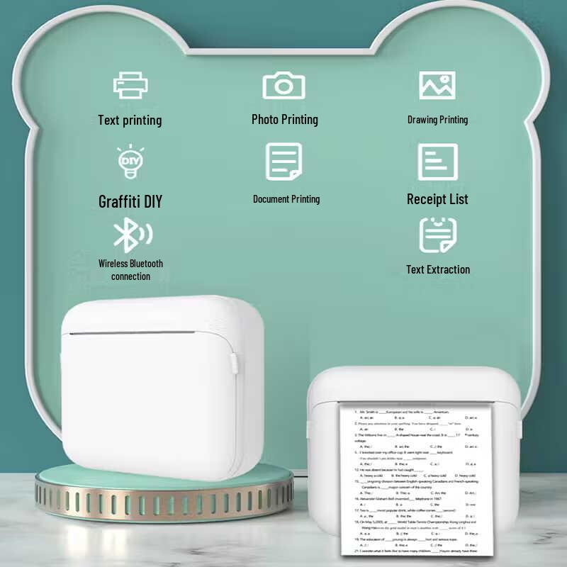 Mo Xiaoke C25 Portable Error Question Printer CN plug (adapter included)