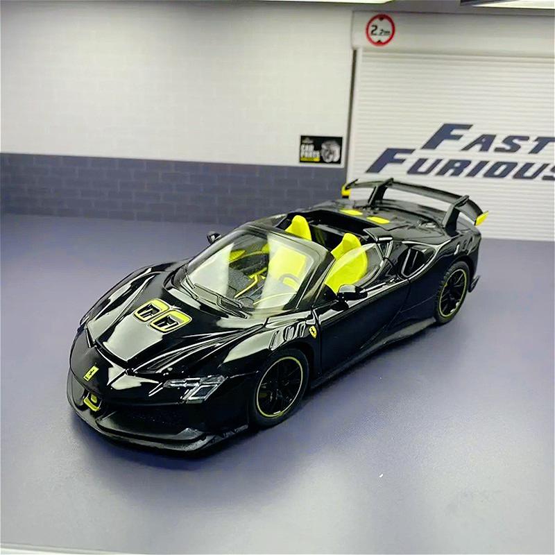 

1:24 Scale SF90XX Limited Edition Boutique Sports Car Model Racing Children s Boy Collection Toy Desktop Car Decoration Gift